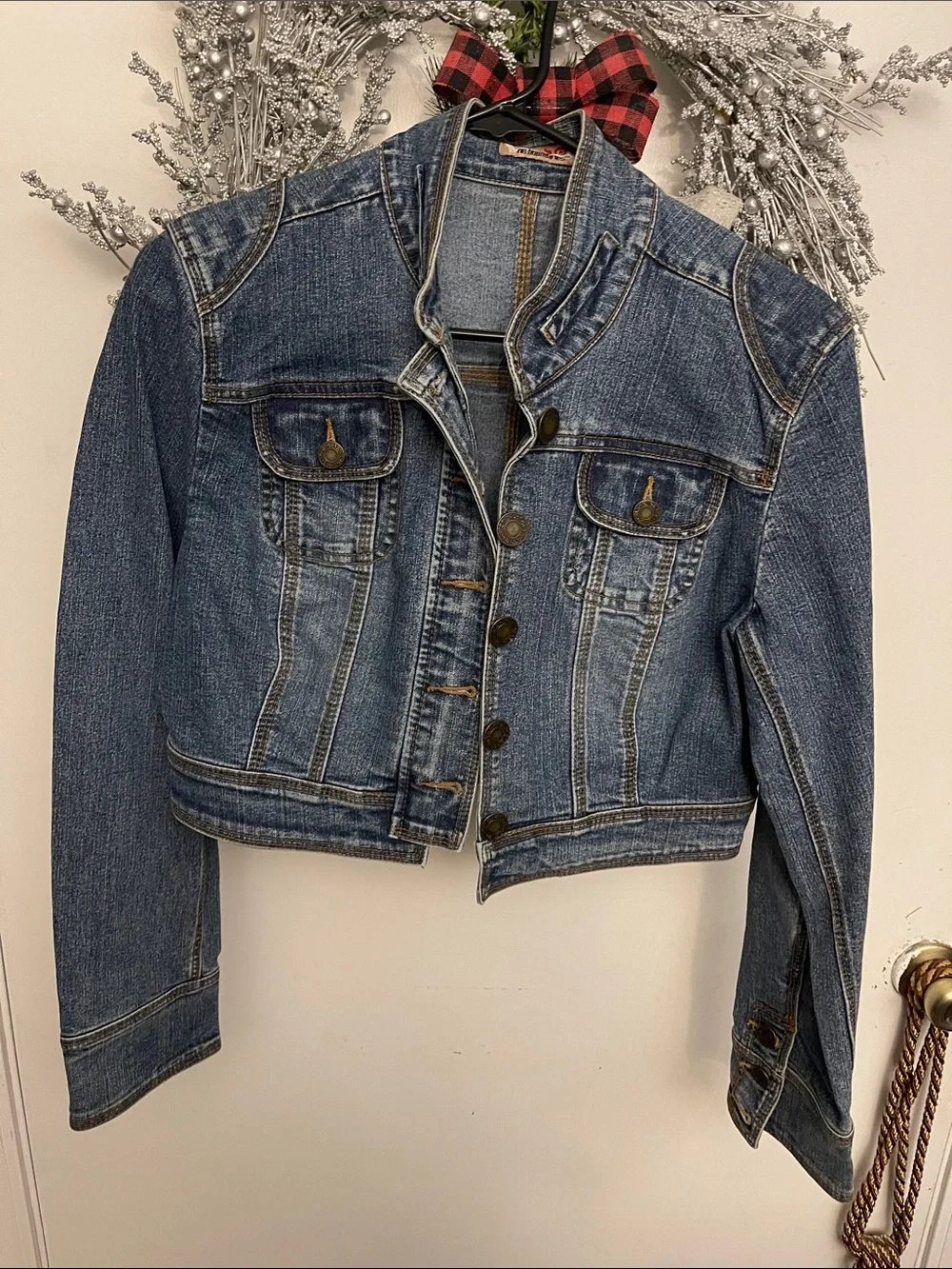 Classic Women's Denim Jacket - Blue